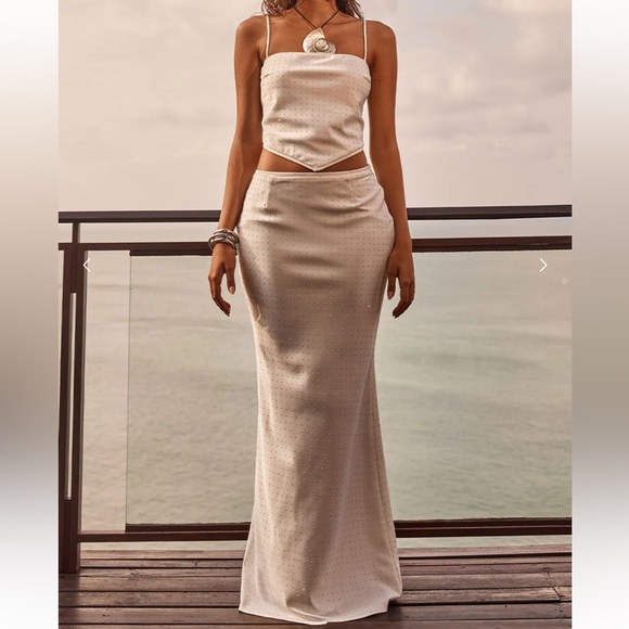 runaway the label Dresses & Skirts - Kalina set white